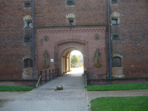 Ludwigstor Germersheim Festungsstadt Radtour Sehenswürdigkeiten