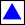 Wanderzeichen: blaues Dreieck